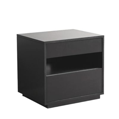 XUNTING Bed Side Table Simple Modern Bedside Table Solid Wood Sofa Side Table Office Storage Cabinet Bedroom, Dormitory Side Table Side Tables Living Room(C)