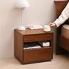 XUNTING Bed Side Table Simple Modern Bedside Table Solid Wood Sofa Side Table Office Storage Cabinet Bedroom, Dormitory Side Table Side Tables Living Room(C) view 4