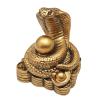 Fengshuibringluck Chinese Zodiac Snake Resin Statue Fortune and Luck Amulet Decoration Figurine view 1