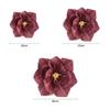 10pcs Paper FlowerArtificial Wall Decor 7.8 Inch Crepe Paper Flowers Decoration for Wall Wedding Birthday Party Flower Backdrop, Red view 2