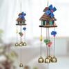 BEZAVO Wooden House Wind Chimes for Outside with Deep Tone Chimes for Garden, view 1