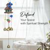 BEZAVO Wooden House Wind Chimes for Outside with Deep Tone Chimes for Garden, view 2