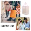 Gatuida 10pcs Transparent with Window Elegant Bridal Party Favor Paper Tote Bags for Weddings Showers and Festivals Sturdy Design for Floral Arrangements view 3