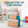 Fun Express Cute Eat Cake Cardstock Favor Boxes - 4.5" x 6.25" (12 Pcs.) - Perfect Treat Boxes for Birthday Parties, Weddings, and Events view 3