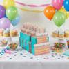 Fun Express Cute Eat Cake Cardstock Favor Boxes - 4.5" x 6.25" (12 Pcs.) - Perfect Treat Boxes for Birthday Parties, Weddings, and Events view 4