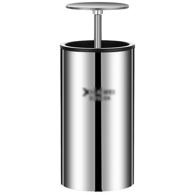 BMXCY Exquisite Stainless Steel Toothpick Holder Thickening Toothpick Dispenser Push Type Toothpicks Container Toothpicks Case Sturdy