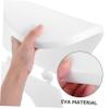 SEWOART 1pc Foam Soft Toilet Seat Lid Gasket Cushion Cover for Home Necessity Easy Installation and Smooth Closure Design White V-shaped Toilet Cover view 3