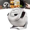 2000W Commercial Food Processor, 6L Intelligent Automatic Cooking Machine with 360 Rotating and 3D All-round Heating, Drum Type Food Processor with Smart Touch Screen,220V view 1