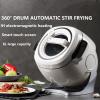 2000W Commercial Food Processor, 6L Intelligent Automatic Cooking Machine with 360 Rotating and 3D All-round Heating, Drum Type Food Processor with Smart Touch Screen,220V view 3