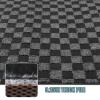 Runner Rug 3 ft x 73 ft, Outdoor/Indoor Rug with Rubber Backing Non Slip for Hallway, Kitchen, Patio, Laundry, RV, Entryway, Garage, Bathroom, Area Rug Carpet, Black Check, Customizable view 4