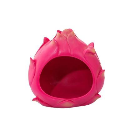 Dragon Fruit Statue, Dragon Fruit Storage Tray, Dragon Fruit Shaped Keys Jewelry Sundry Tray, Dragon Fruit Resin Entryway Ornament, Creative Key Holder Candy Dish, for Tabletop Cabinet