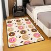 Feelyou Donuts Living Room Rugs Area Rug 3x5 Whimsical Dessert Indoor Floor Mat for Boys Girls Teens Chocolate Doughnut Accent Rug Cute Donut Decorative Rug view 4