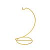 Iron Hook Sturdy Glass Holder Christmas Plant Hanging Hooks Moon Shaped Iron Bracket Ornament Stand view 1