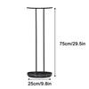 iumLeap Umbrella Stand Umbrella Holder, Modern Round Umbrella Holder, Look Metal with Marble Base, Umbrella Stand Rack for Home, Commercial(with Marble Base 25x25x75cm) view 3