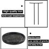 iumLeap Umbrella Stand Umbrella Holder, Modern Round Umbrella Holder, Look Metal with Marble Base, Umbrella Stand Rack for Home, Commercial(with Marble Base 25x25x75cm) view 4