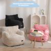 MAXYOYO Kids Bean Bag Chair, Stuffed Bean Bag Sofa, Beige, Standard view 4