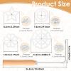 6Pcs Waffle Rosettes Molds, Aluminum Alloy Rosettes Cookie Molds Easy to Use Waffle Rosette Maker Comfortable Rosette Maker Safe Reliable Waffle Rosette Maker Suitable for Baking view 2