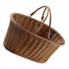 BESPORTBLE Decorative Woven Basket Multi-functional Handheld and Vegetable Storage Capacity Natural Rattan Design for Home Organization and Picnic Use and Lightweight view 1