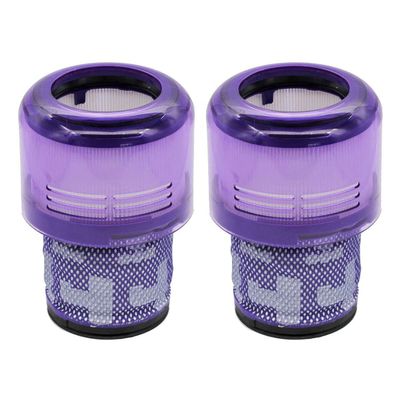 2 Pack Vacuum Filters Replacement Parts Compatible with V11 Torque Drive V11 Animal V11 Complete V11 Extra V15 Detect V15s Detect Submarine Vacuums, Compare to Part 970013-02
