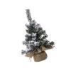 Realistic Snow Christmas Tree Ornament Plush Snow Christmas Tree Desktop Decoration For Gifting And Festival Setting view 4
