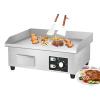 Commercial Electric Griddle 50-300, Electric Flat Grill Stainless Steel Steak Bacon Deep Frying Pan For Grilling Pancakes, With 2 Deep Frying Spatulas,2500W view 1