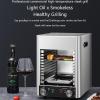 GESAIDES Gourmet Steak Grille (3400W), Steakhouse Quality, Ceramic Superheating Up to 800, Indoor Electric Grill and Sear Station, Stainless Steel view 2