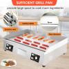 Commercial Electric Griddle And Flat Countertop Griddle And Stainless Steel Steak Bacon Deep Frying Pan With Temperature Control Knob, 660*400mm/730*400Mm, 3500W / 4400W,3500W view 4