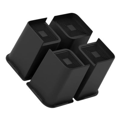 ARTIBETTER 4pcs Heavy Duty Bed Risers Furniture Sliders for Carpet Desk Riser Couch Lifters Safe Smooth Material