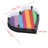Pin Art Board Rainbow Plastic 7.4 x 6.9 in Desktop Toy view 2
