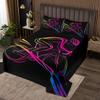 Feelyou Bicycle Rider Bedspread Twin Size Kids Light Bike Coverlet Set for Boys Girls Teens Extreme Sports Quilted Coverlet Breathable Racing Bicycle Rider Quilted Room Decor view 1
