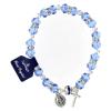 Holyart Crystal and Strass Bracelet, BlueBracelet Circumference: 17,2 cm|Bead Diameter: 8 mmBlue view 1