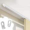Adjustable Ceiling Curtain Track, Extendable Room Divider Track Set with Silent Pulleys, Heavy Duty Curtain Rod Track for Living Room, Bed Room, Closet and Sliding Door(80-153inch) view 1