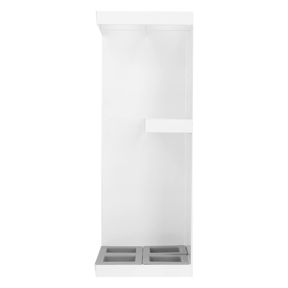 Qiilu Bote para Paraguas Soporte Paraguas Umbrella Storage Stand Minimalist Sturdy Smart Umbrella Stand with Removable Drip Tray for Home Hotel Lobby (White)
