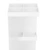 Qiilu Bote para Paraguas Soporte Paraguas Umbrella Storage Stand Minimalist Sturdy Smart Umbrella Stand with Removable Drip Tray for Home Hotel Lobby (White) view 2