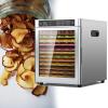 GESAIDES Meat Dehydrator, Food Dehydrator Machine, 12 Tray Stainless Steel Food Dryer, 800W LED Screen Dehydrator for Accommodate Various Fruits Vegetables Meat view 1