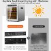 GESAIDES Meat Dehydrator, Food Dehydrator Machine, 12 Tray Stainless Steel Food Dryer, 800W LED Screen Dehydrator for Accommodate Various Fruits Vegetables Meat view 2