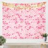 Feelyou Weatern Decor Tapestry for Kids Boys Girls Pink Howday Wall Blanket Medium 59"x59" Riding Boots Wall Hanging Farmhouse Cowboy Hat Wall Art Wild Western Cowboy Tapestries view 1