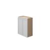 EXPRESS KITCHENS Avon Fully Assembled Plywood 2 Butt Doors Wall Cabinet Painted in White Color (36 in. W x 36 in. H x 12 in. D) view 4