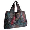 allydrew Large Foldable Tote Nylon Reusable Grocery Bags, Cosmic Paisley view 1