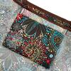 allydrew Large Foldable Tote Nylon Reusable Grocery Bags, Cosmic Paisley view 2