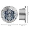 Mechanical Kitchen Timers for Cooking,Retro Design Pattern Printed 60 Minute Magnetic Countdown Timer,Cute Cooking Timers with Alarm,Stainless Steel Time Timer Manual No Batteries Required view 2