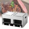 Electric Steak Grill, Portable Indoor Countertop Oven, Smokeless Electric Grill, Commercial Electric Oven with 10min Timing & 800 Temperature Adjustment, Steak Oven for Indoor Kitchen,B-220V view 1