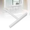 Silicone Squeegee for Glass Cleaning, Household Window Mirror Squeegee for Home, Floors, Kitchens, Bathrooms, and Cars (White) view 3