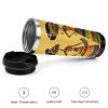 13 Oz Travel Mug Creative African Culture Stainless Steel Double Wall Vacuum Leak Proof Insulated Tumbler with Lid Hot And Cold Beverage Holder for Travel Picnic Outdoor view 3