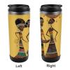 13 Oz Travel Mug Creative African Culture Stainless Steel Double Wall Vacuum Leak Proof Insulated Tumbler with Lid Hot And Cold Beverage Holder for Travel Picnic Outdoor view 4