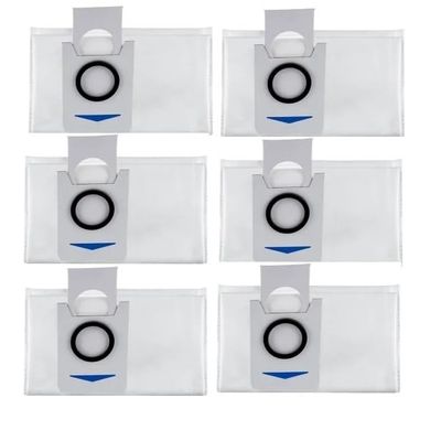 SQJZWOD 50Pack Disposable Dust Bag .Compatible for DEEBOT X1 Omni Turbo Robot Vacuum Cleaner(6Pcs)