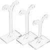 ABOOFAN 9pcs Earring Display Rack -shaped Jewelry Holder for Desktop for Home Shop Use Creative Design for Earrings Necklaces Accessories view 2