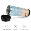 13 Oz Travel Mug Summer Starfish Stainless Steel Double Wall Vacuum Leak Proof Insulated Tumbler with Lid Hot And Cold Beverage Holder for Travel Picnic Outdoor view 3