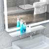52 * 28 inch LED Bathroom Vanity Mirror Wall Mounted Adjustable White/Warm/Natural Lights Anti-Fog Touch Switch with Memory Modern Smart Large Bathroom Mirrors view 2