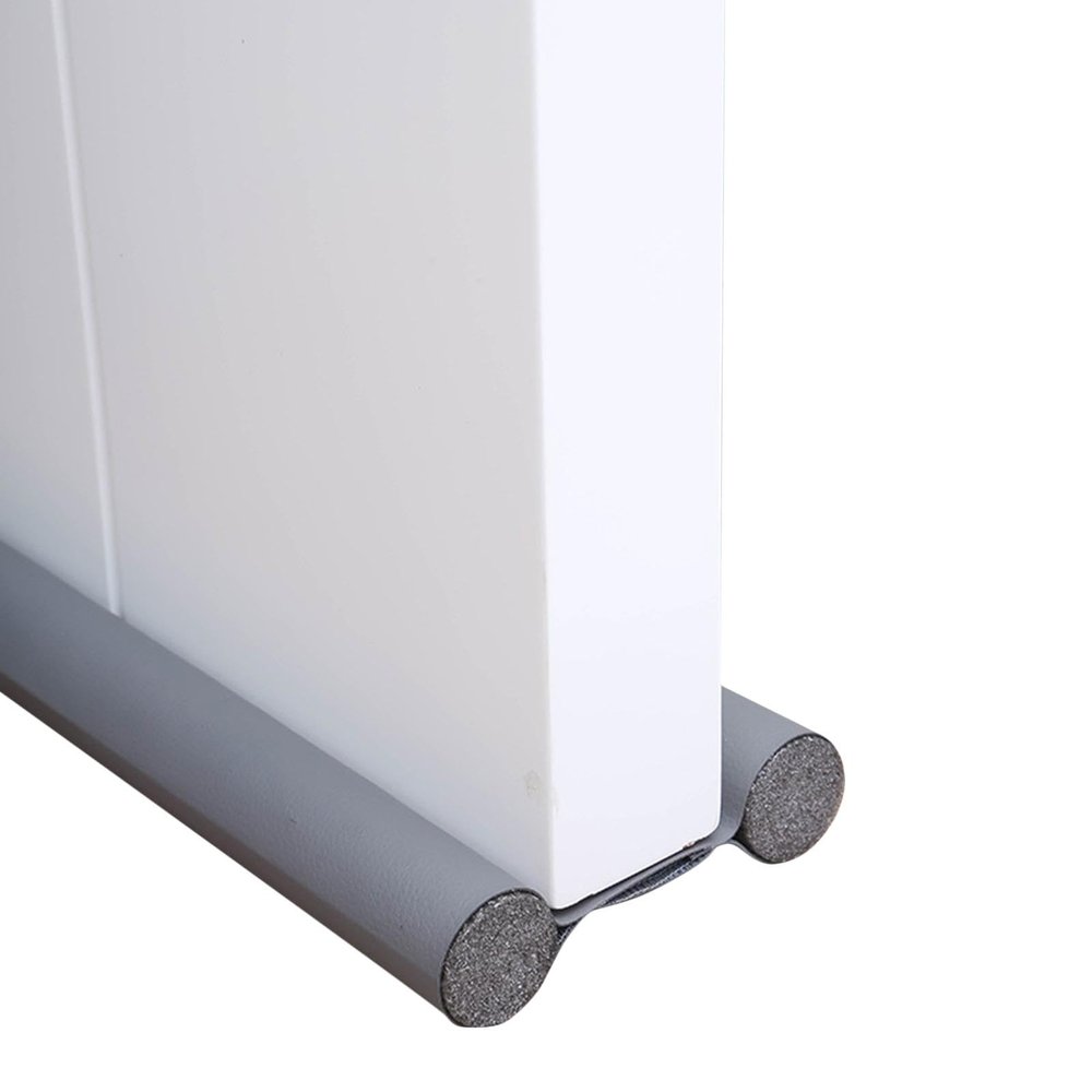 Door Draft Blocker - Under Door Weather seall, Double-Sided Draft Guard | Adjustable Door Draft Excluder, Energy Efficiency Door Draft Guard, Door Bottom Insulation Strip for Garage & Bedroom
